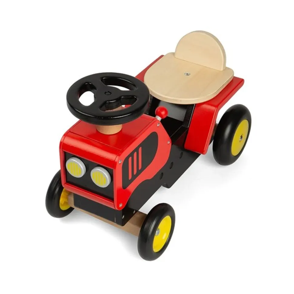 Big Jigs Ride On Wooden Tractor