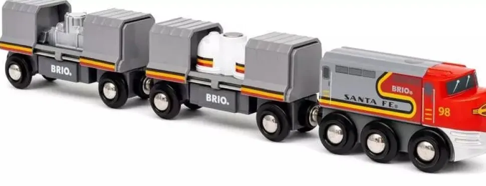 Brio World Trains of the World Santa Fe Train and Carriages 36089
