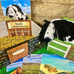 Crafty Ponies Baby Foal and Story; Highland, Welsh, New Forest, Connemara, Dartmoor, Shetland, Exmoor, Dales, Fell,