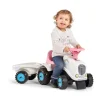 Falk Age 1+, My First Rainbow White Tractor and Trailer 200B
