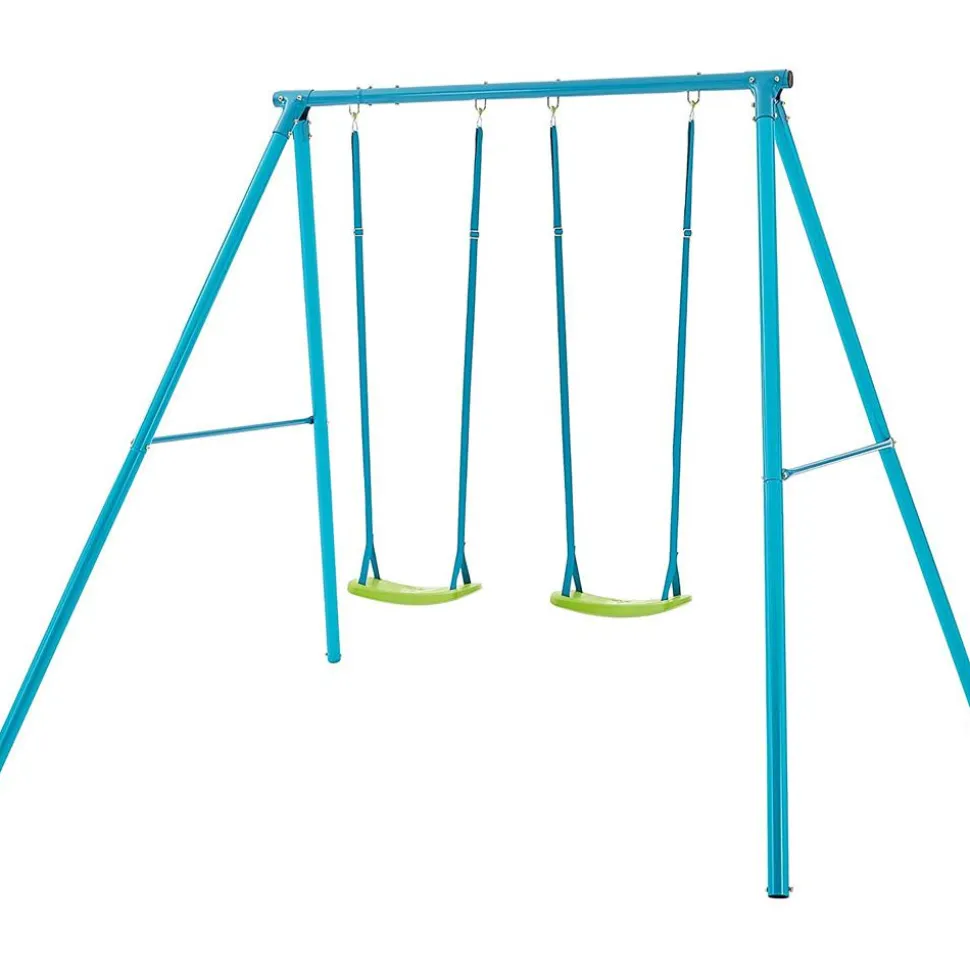 Tp Double Metal Swing Set