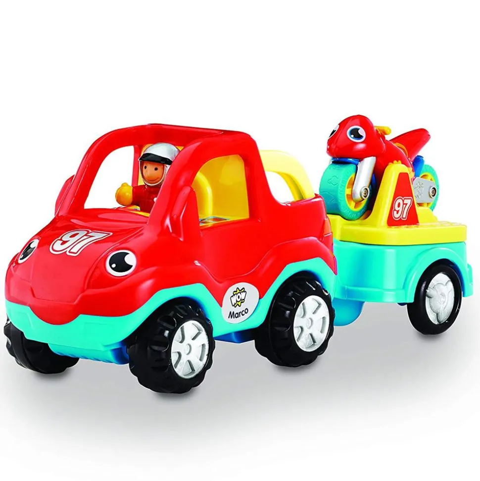 WOW Toys Marco's Moto Team Motor Bike and Car